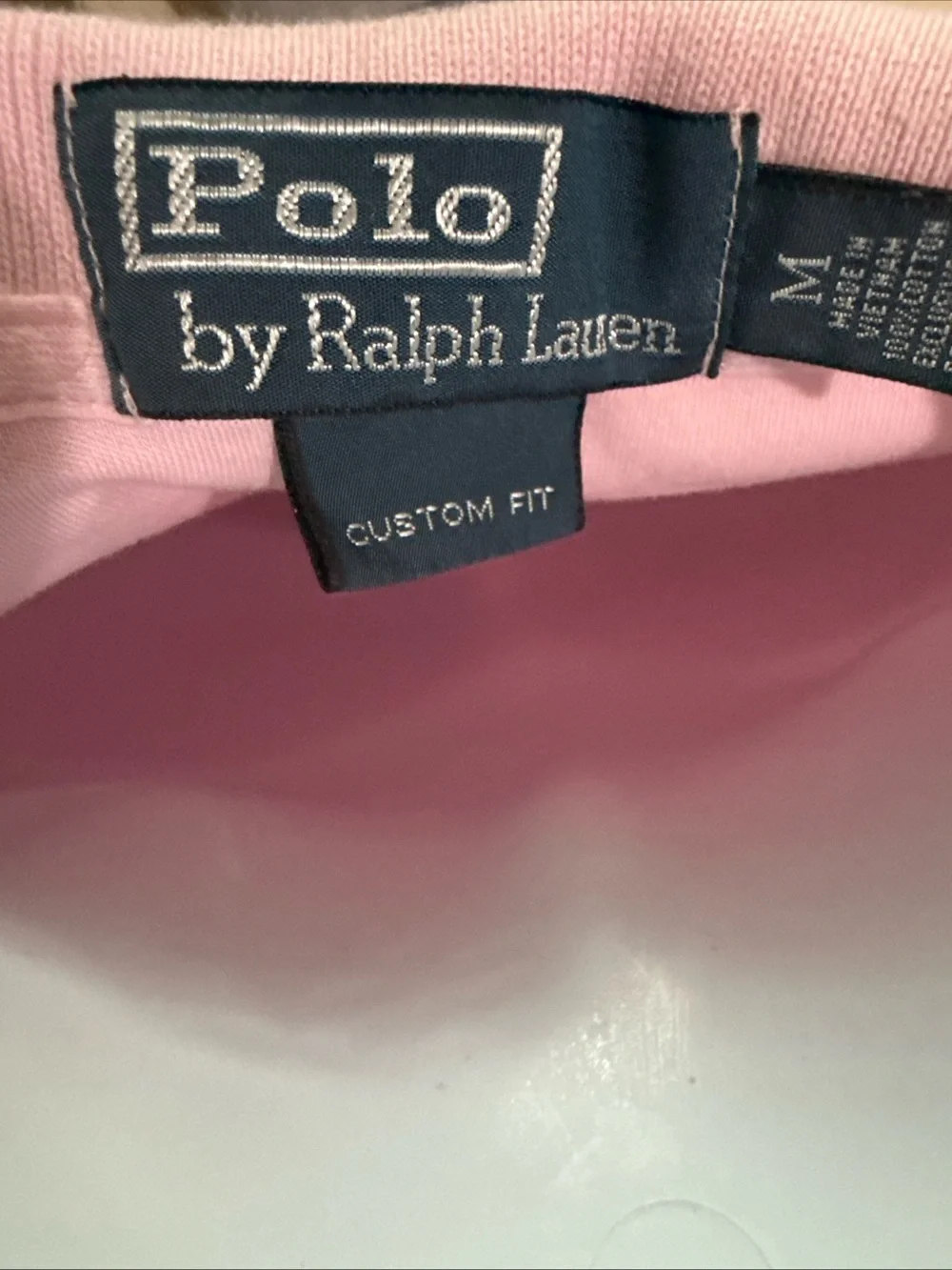 Ralph Lauren Men’s Pink Polo - Medium